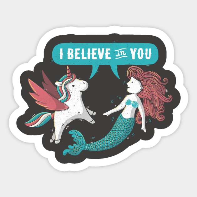 I Believe In You Sticker by Tobe_Fonseca